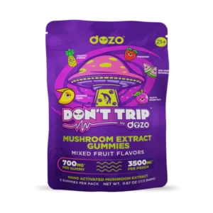Dozo Don’t Trip Mushroom Extract Gummies – 2500mg