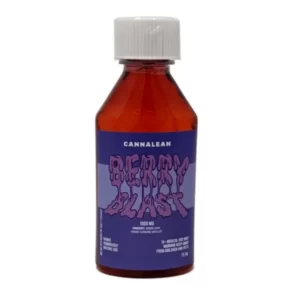 Cannalean THC Syrup 1000mg – Berry Blast