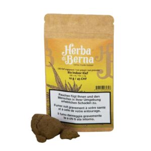 Herba di Berna Kief Bio CBD Pollen 10G For Sale