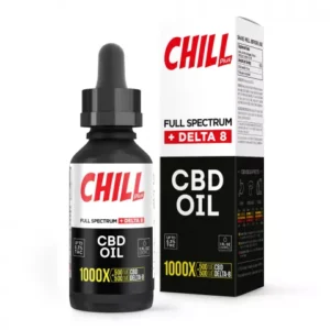 1000mg Delta 8 & Full Spectrum CBD Oil – Chill Plus