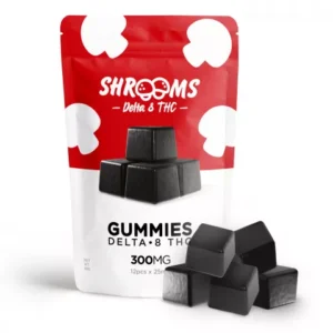 25mg D8, Mushroom Gummy Pouch – Shrooms