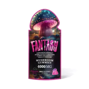 200mg D8, D9, THCP, Mushroom Gummies – Bohemian Berry – Fantasy